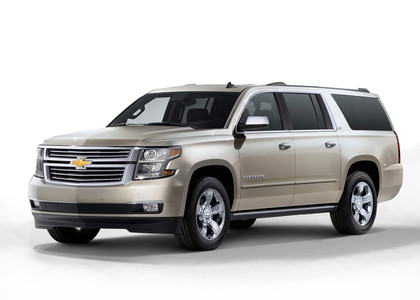 Ворсовые коврики на Chevrolet Suburban 2014 - 2020 в Костроме