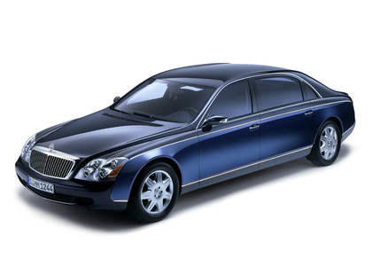 Ворсовые коврики на Maybach 62 и 62S 2002 - 2013 в Костроме