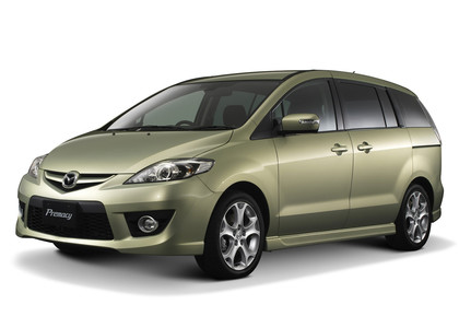 Ворсовые коврики на Mazda Premacy II 2005 - 2010 в Костроме