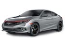 Ворсовые коврики на Honda Civic X 2d 2015 - 2021 в Костроме