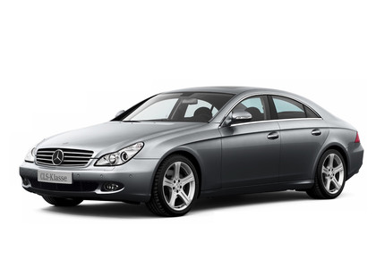 Ворсовые коврики на Mercedes CLS (C219) 2004 - 2010 в Костроме