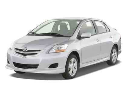 Ворсовые коврики на Toyota Belta 2005 - 2012 в Костроме