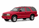 Ворсовые коврики на Chevrolet Blazer 1994 - 2005 в Костроме