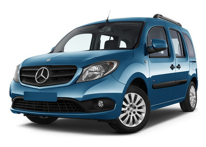 Ворсовые коврики на Mercedes Citan (W415) 2012 - 2020 в Костроме