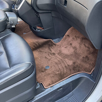 Водительские ворсовые коврики  Hyundai Staria 9 мест 2021&nbsp;-&nbsp;2026 в Костроме