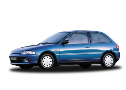Ворсовые коврики на Mitsubishi Colt IV 1992 - 1996 в Костроме