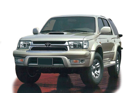 Ворсовые коврики на Toyota Hilux Surf III 1995 - 2002 в Костроме